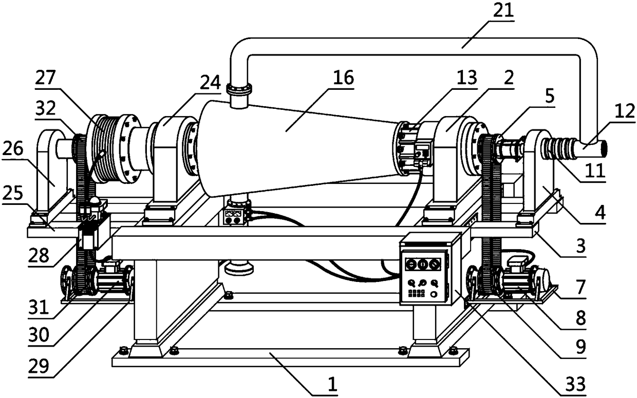 Intelligent cement stirring treatment equipment