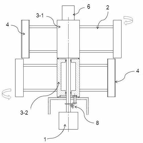 Vertical axis wind driven generator with balanced torque