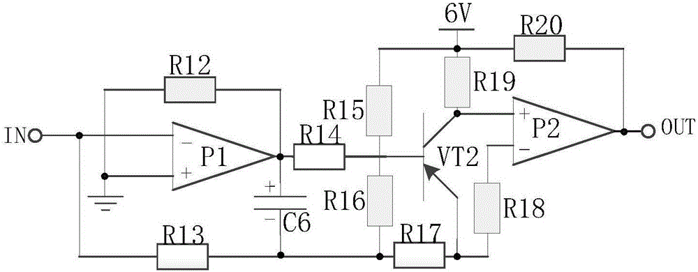 Formaldehyde detector alarm system provided with drive enhancement circuit