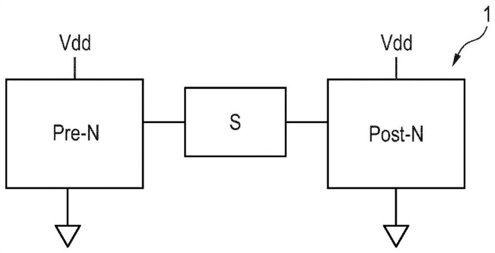 Switched artificial synapse