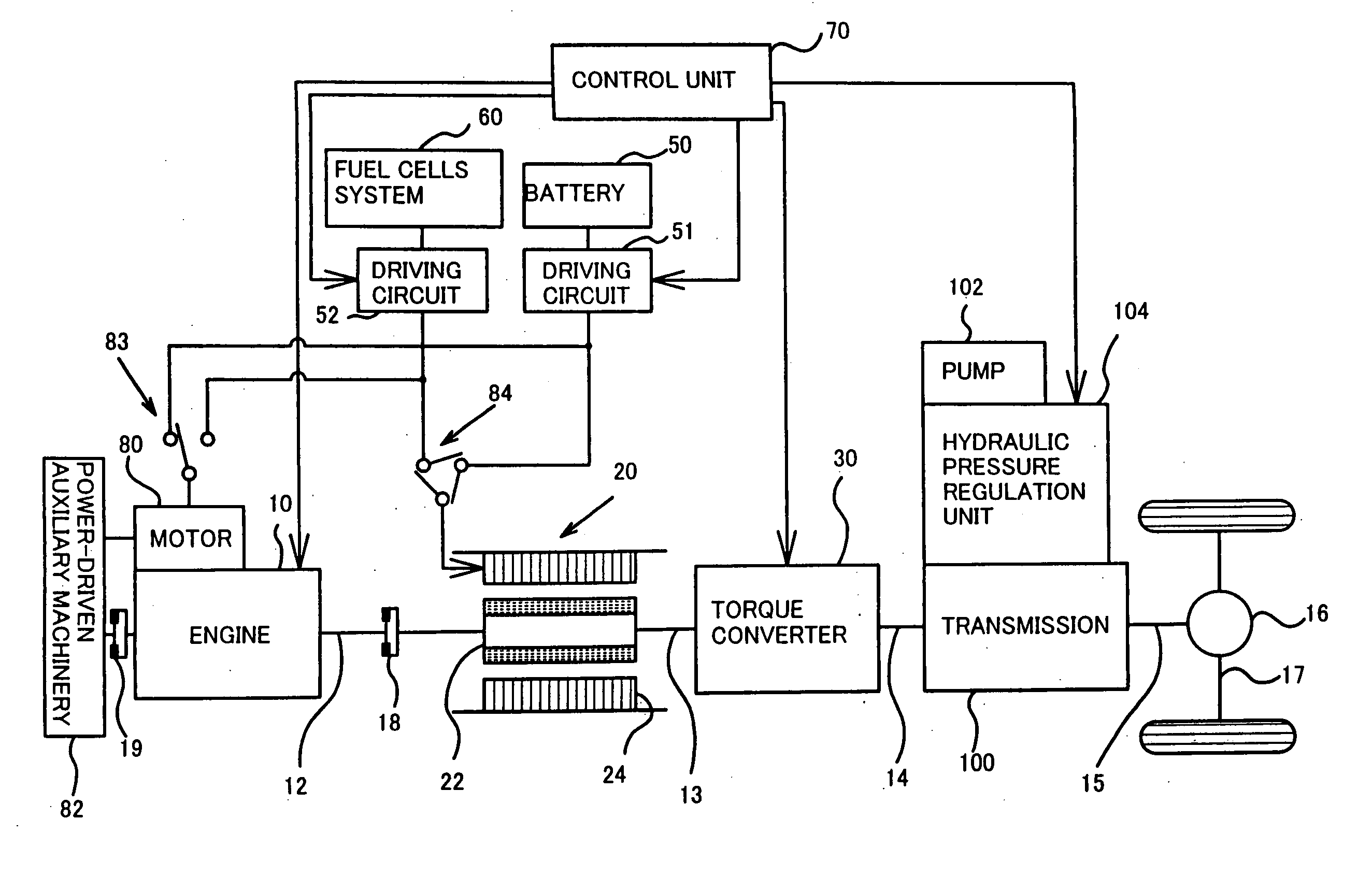 Moving object with fuel cells incorporated therein and method of controlling the same