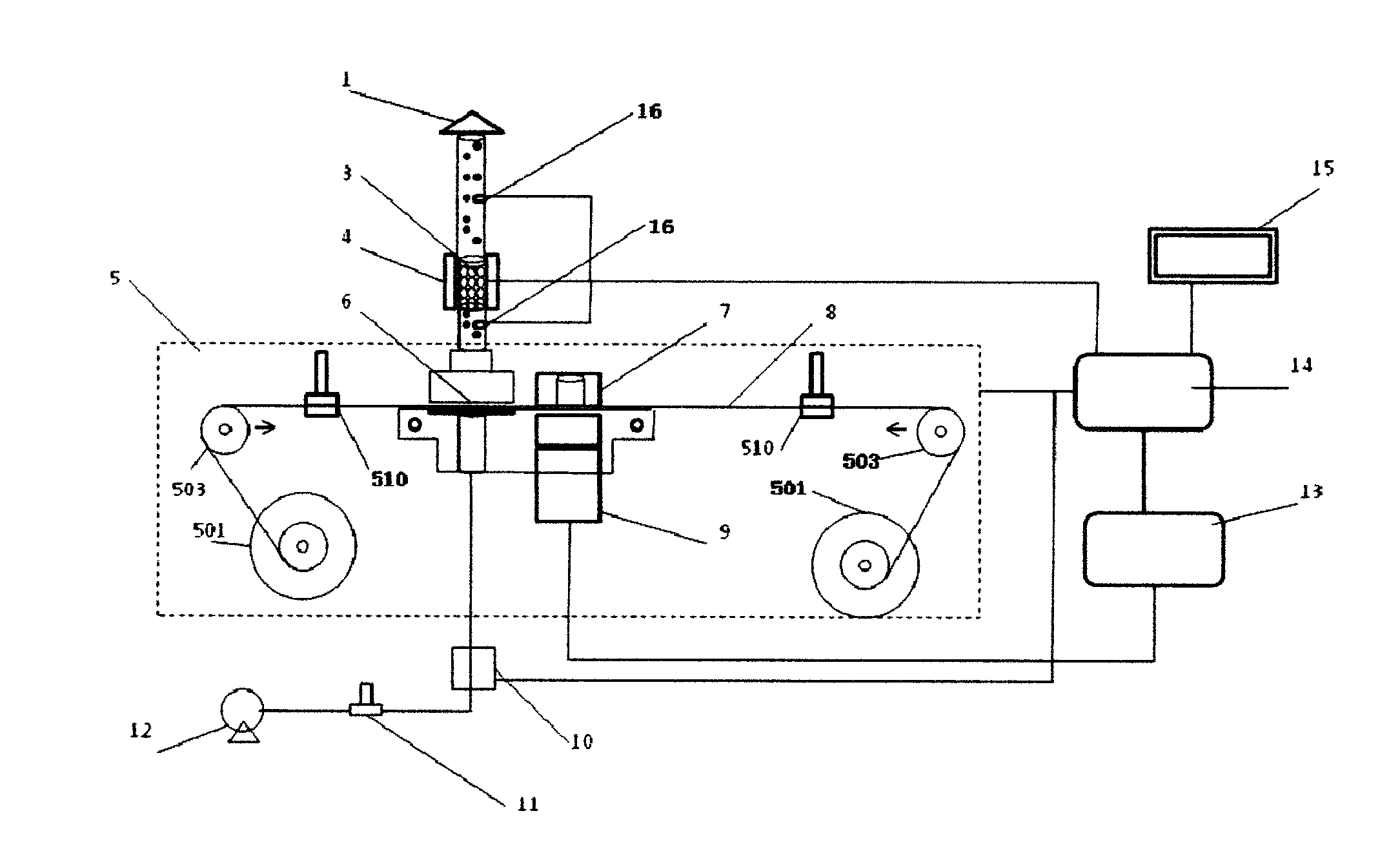 Beta-ray atmospheric particulate monitor and monitoring method thereof