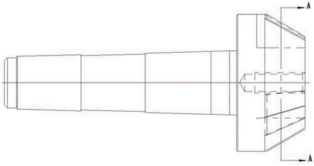 Center hole out-of-roundness detection method of shaft parts