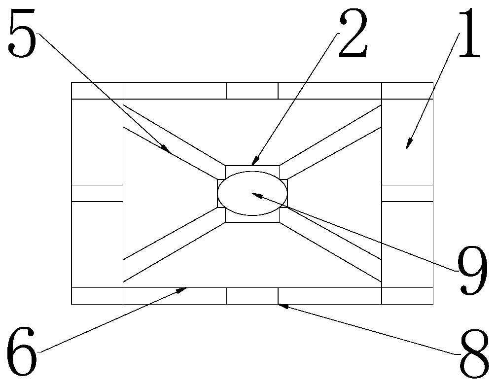 Balancing lifting beam of hoisting sling