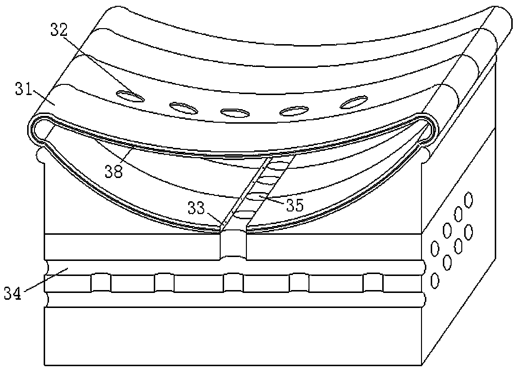 Numerical-control processing machine tool for mechanical parts