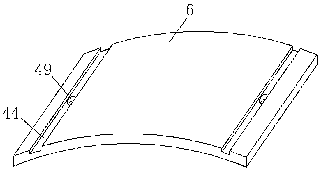 Numerical-control processing machine tool for mechanical parts