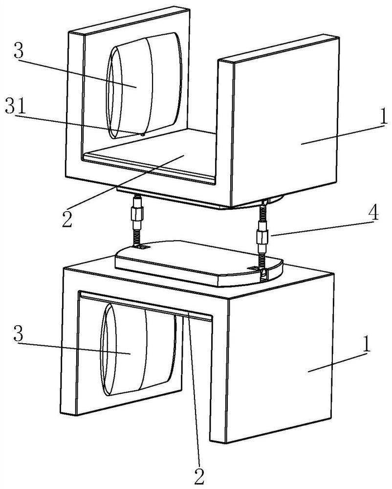 Multifunctional massage bracket for operation for preventing lower limb vein thrombosis