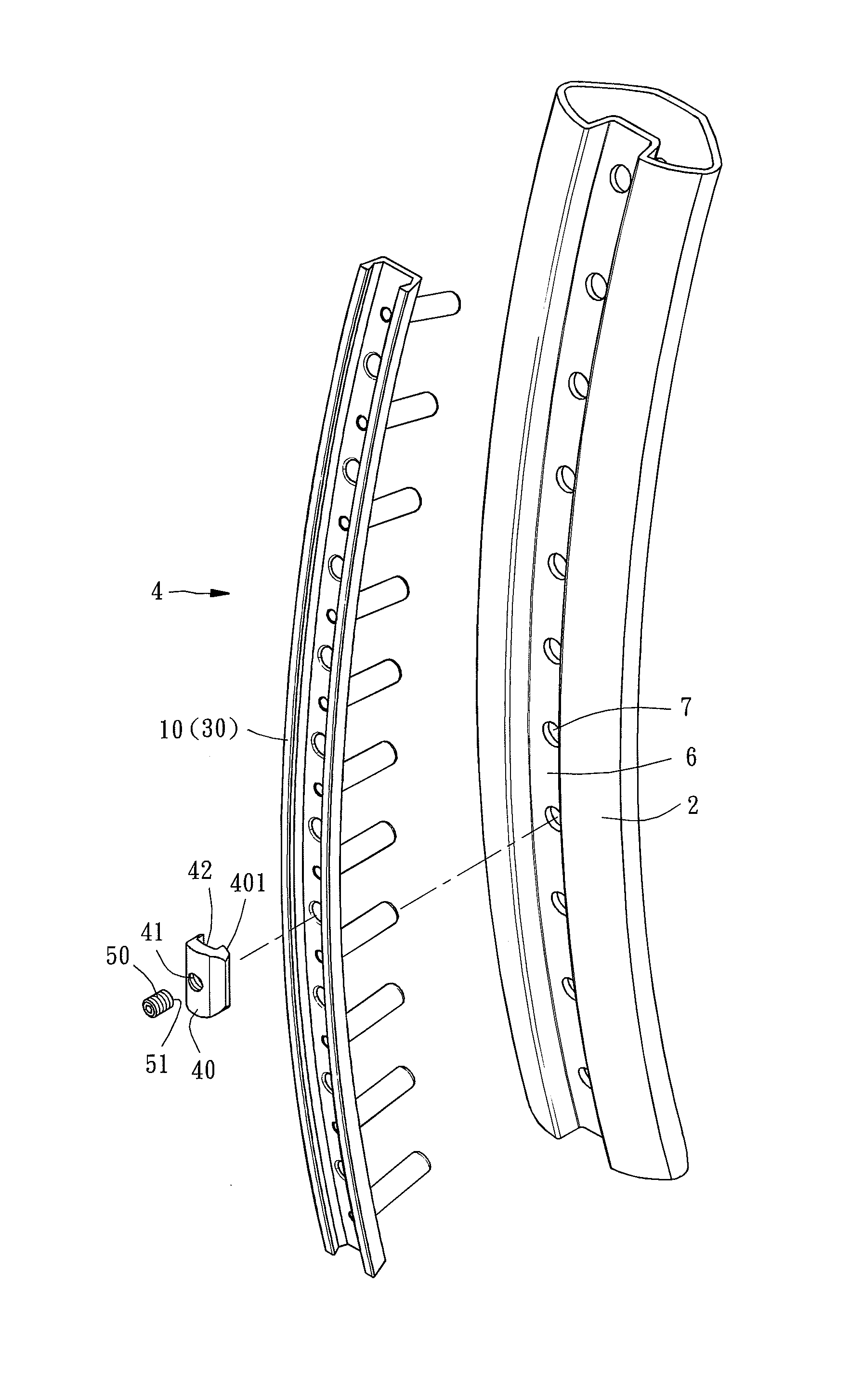 Weighting device and racket equipped with the same