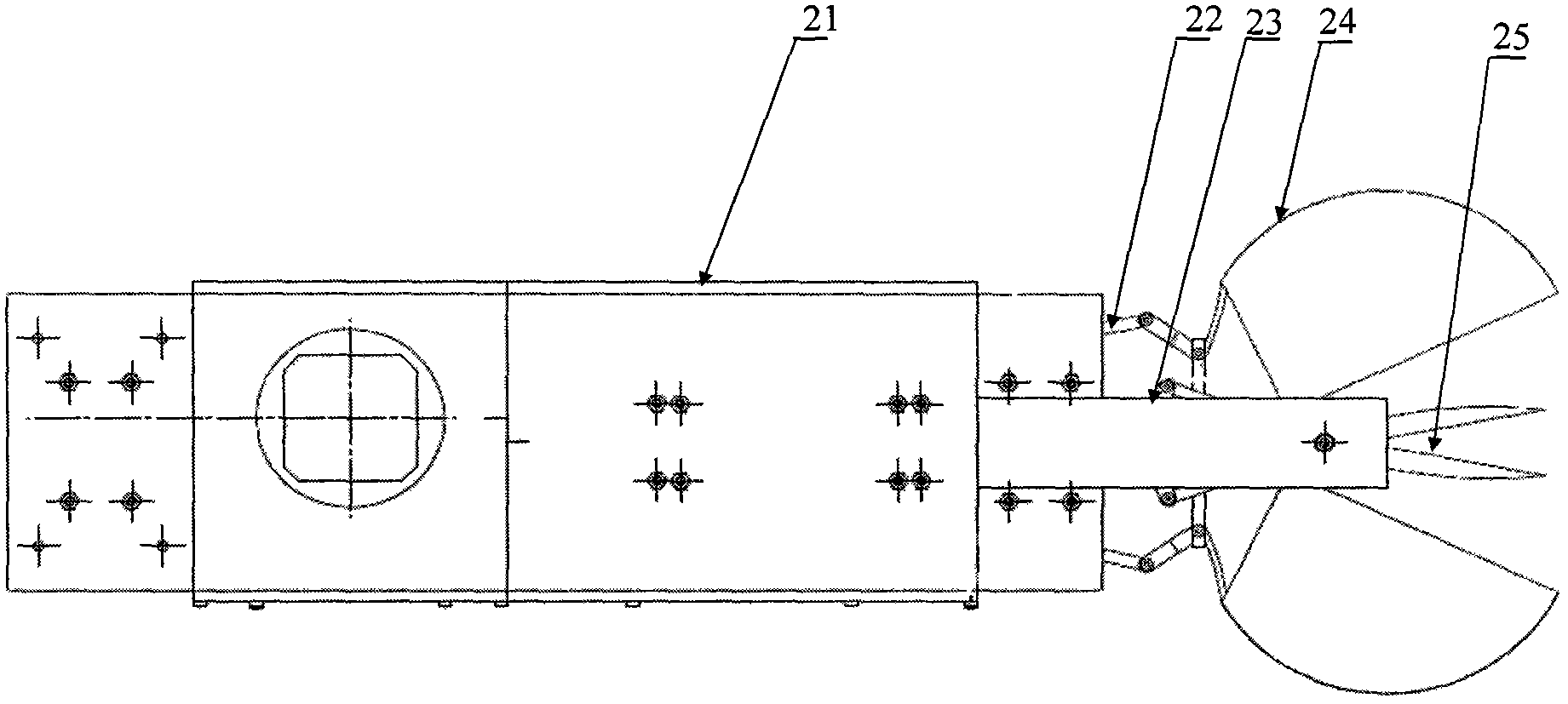 Spherical fruit and vegetable picking end effector