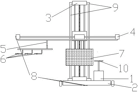 Intelligent robot for stereo soilless culture and cultivation method