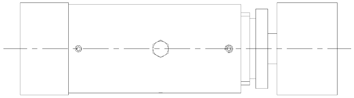 Anti-vibration self-resetting satellite antenna supporting rod structure