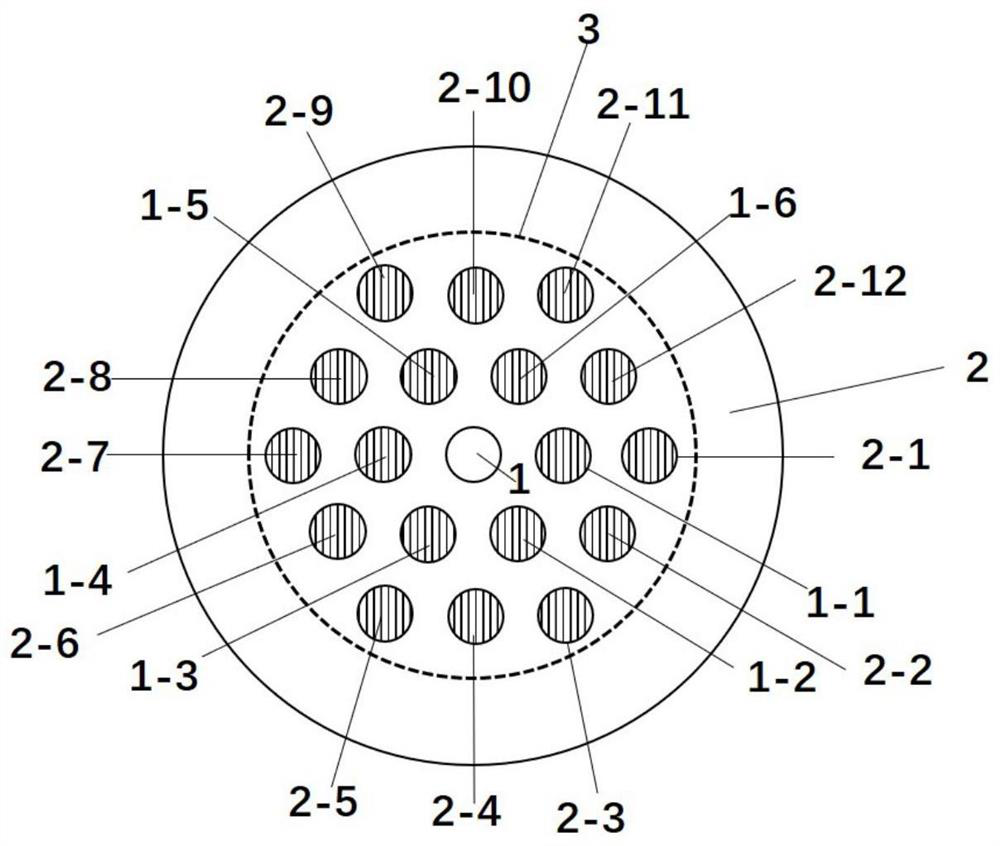 Multi-core erbium-doped super-mode optical fiber for gain equalization