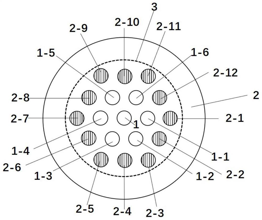 Multi-core erbium-doped super-mode optical fiber for gain equalization