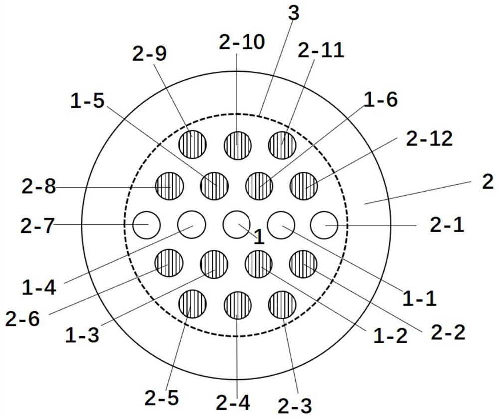 Multi-core erbium-doped super-mode optical fiber for gain equalization