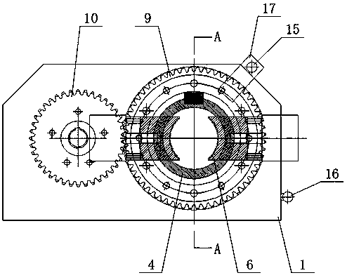 High-precision copper pipe milled surface automatic overturning device based on motor drive