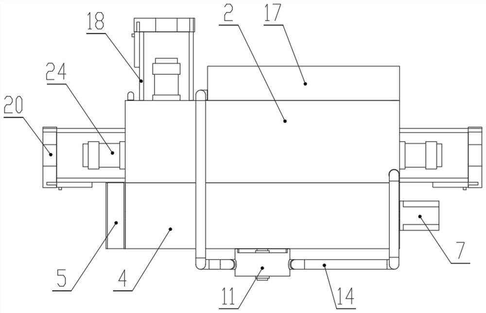 Sealing protection type array coupler capable of rapidly cooling and dehumidifying