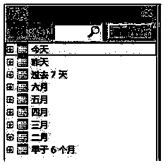 Method and device of searching web browsing history