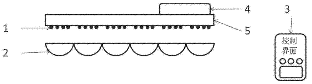 Light beam and light spot controllable illuminating device