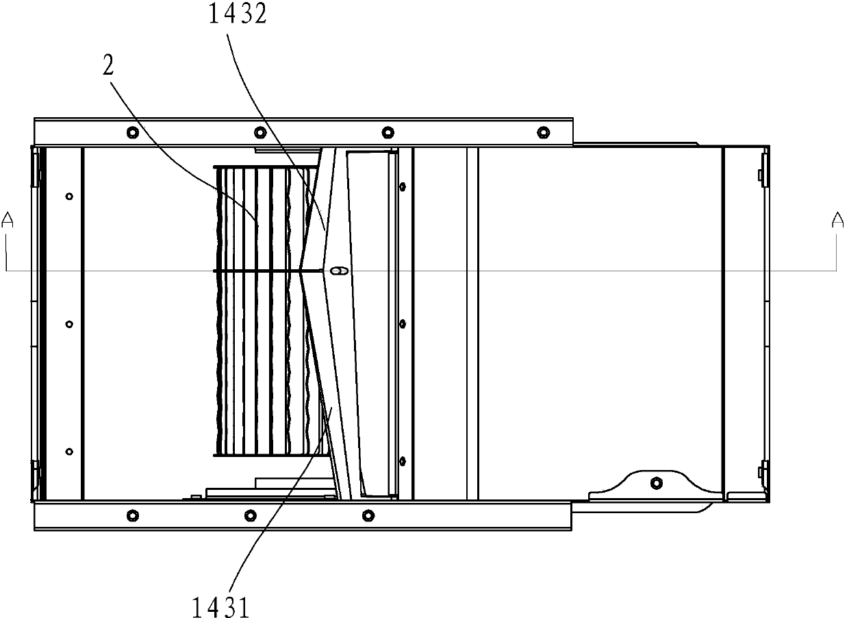 Range hood centrifugal fan with double air inlet structure