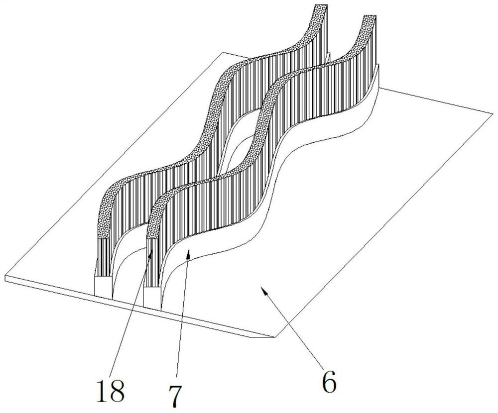 Board surface dust cleaning device for furniture production