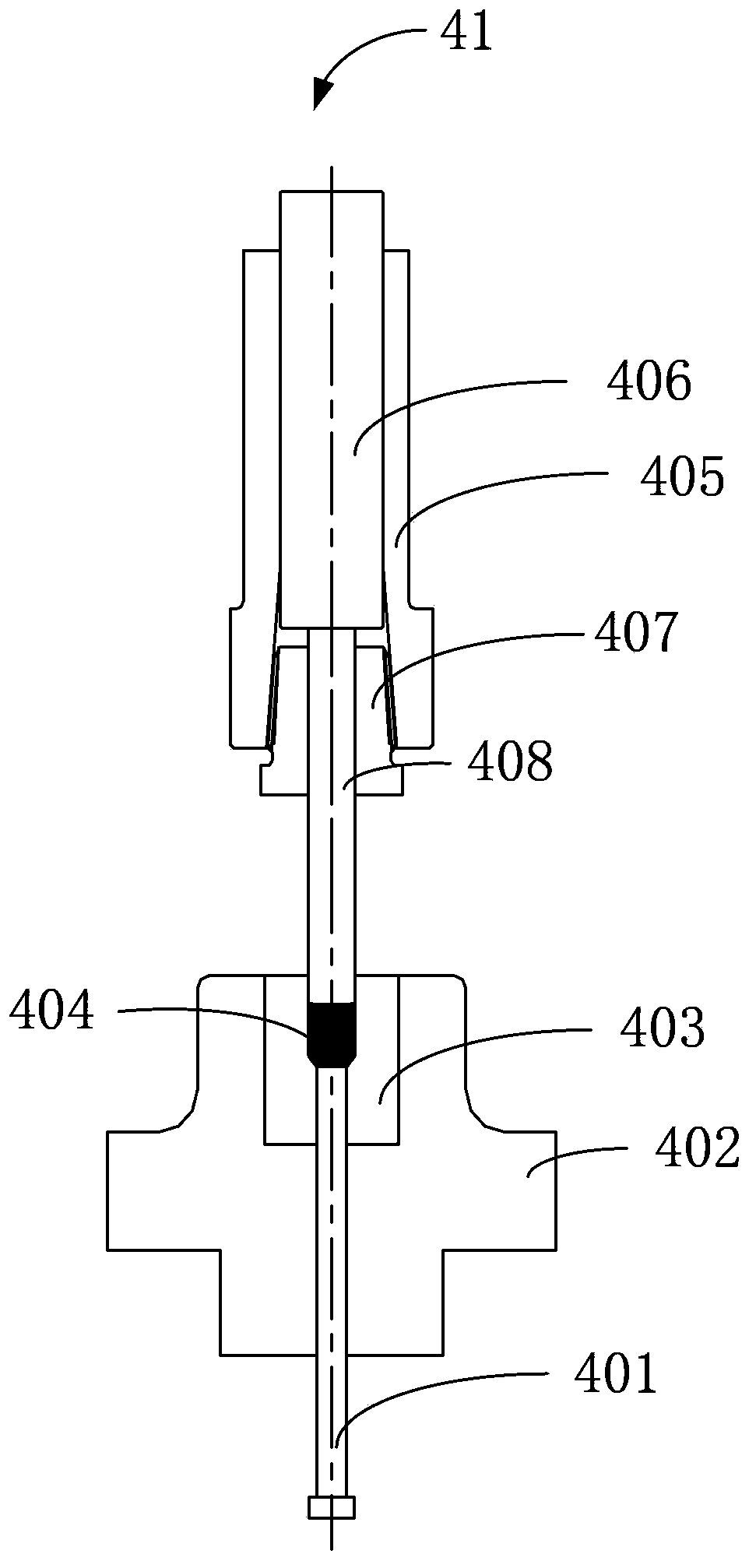 Cold heading device and process for pipe nuts