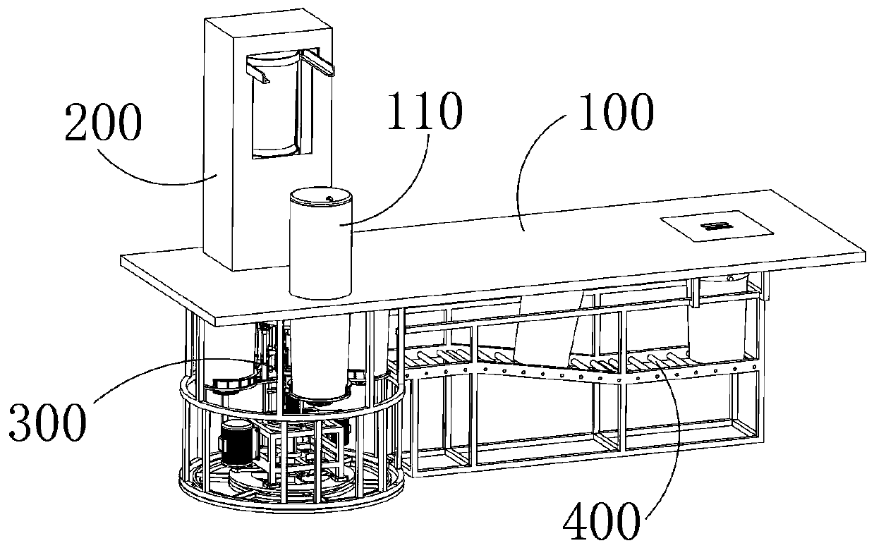 Wet garbage centralized collecting and disposing system