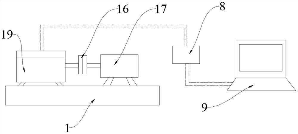 Diesel engine real machine test platform and method for cylinder sleeve-piston ring comprehensive performance analysis