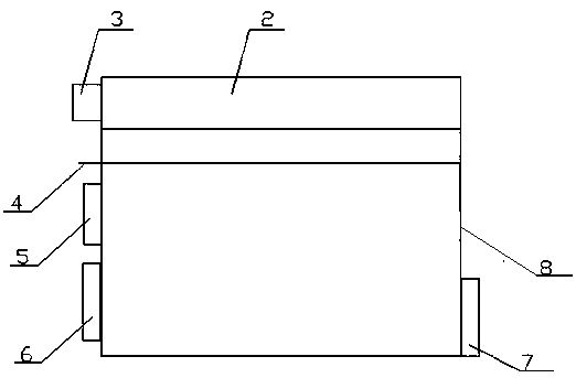 Drainage device for using in cranial operation with fixing seat