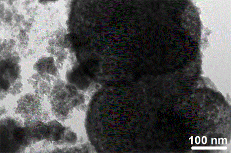 Sensitive material for detecting methyl alcohol gas