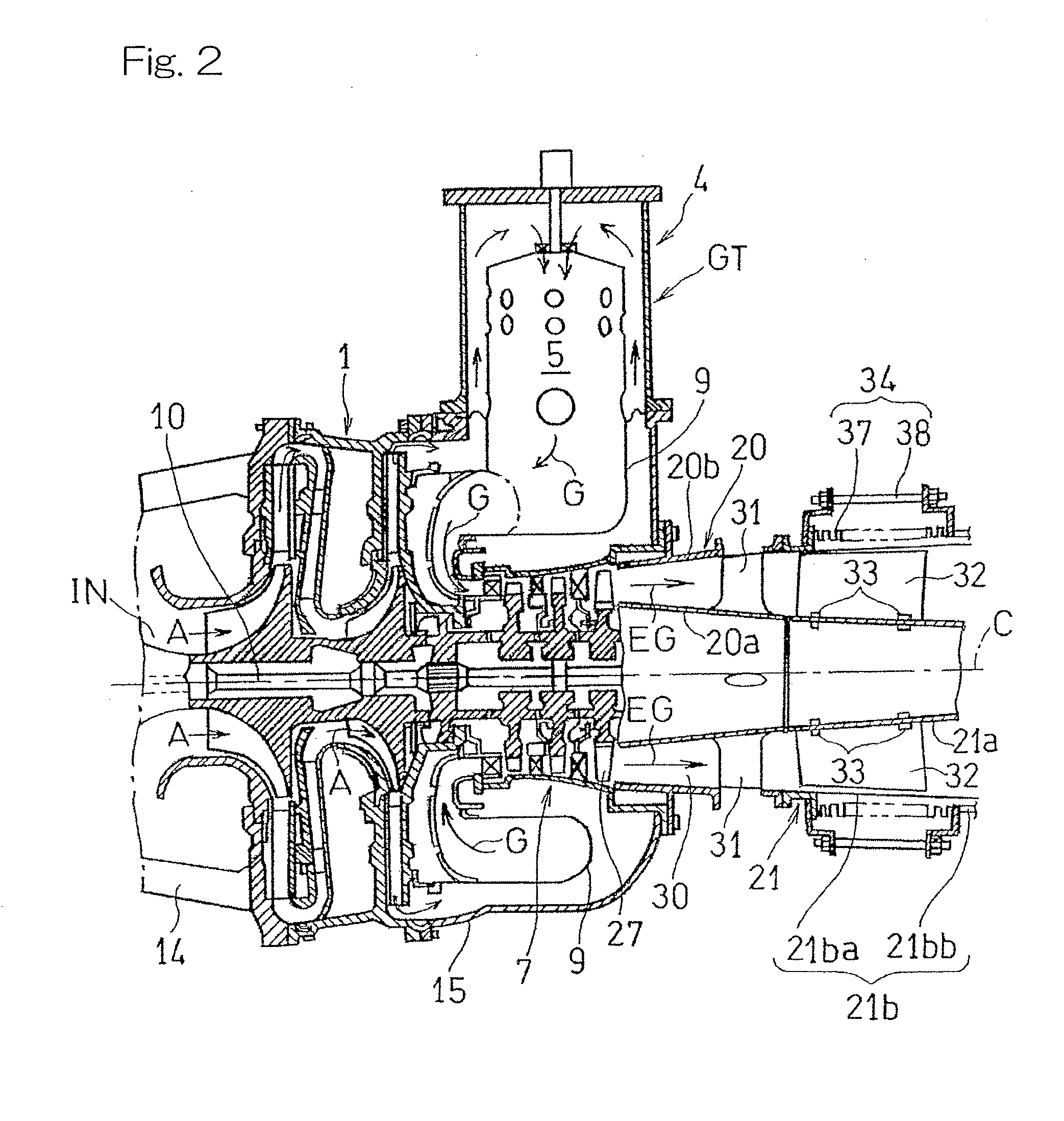 Gas turbine device