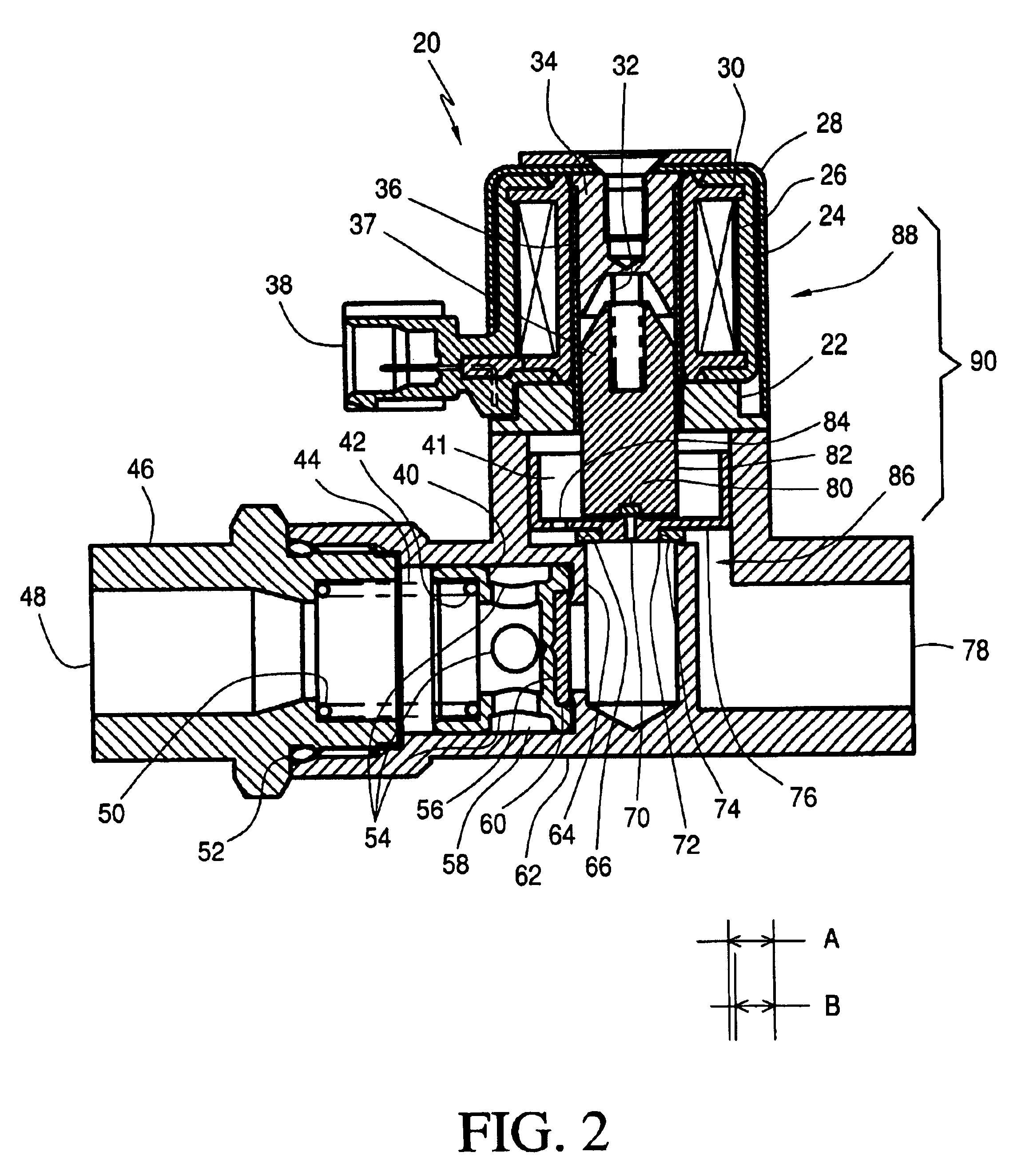 Pilot-type channel valves providing counter-flow prevention