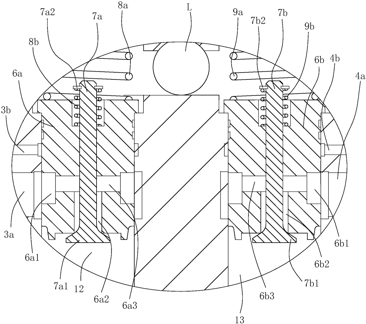 Load-sensitive electromagnetic proportional valve