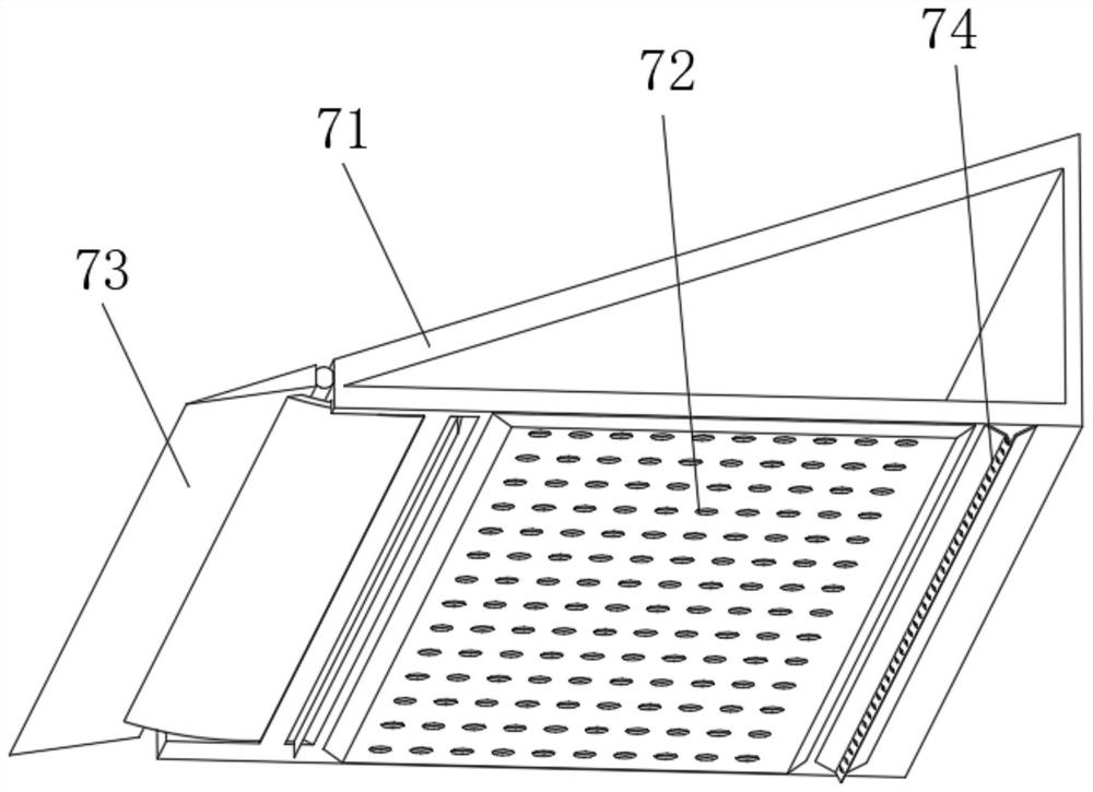 Automobile injection molding part surface polishing device