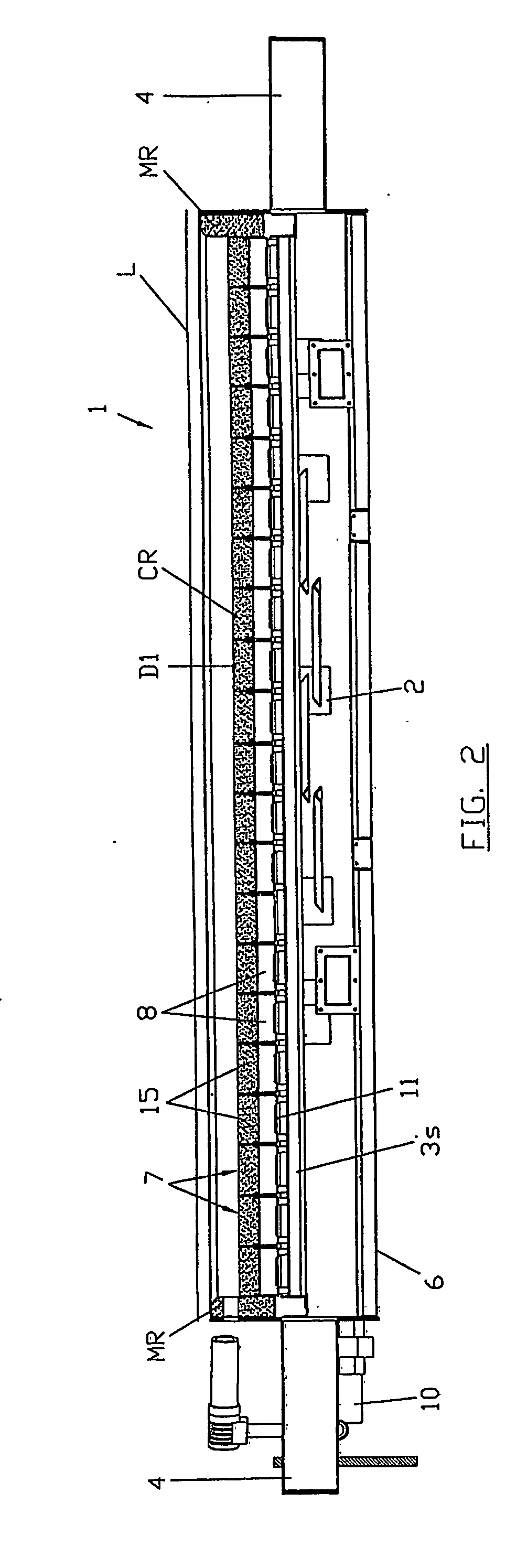 Modular infrared irradiation apparatus and its corresponding monitoring devices