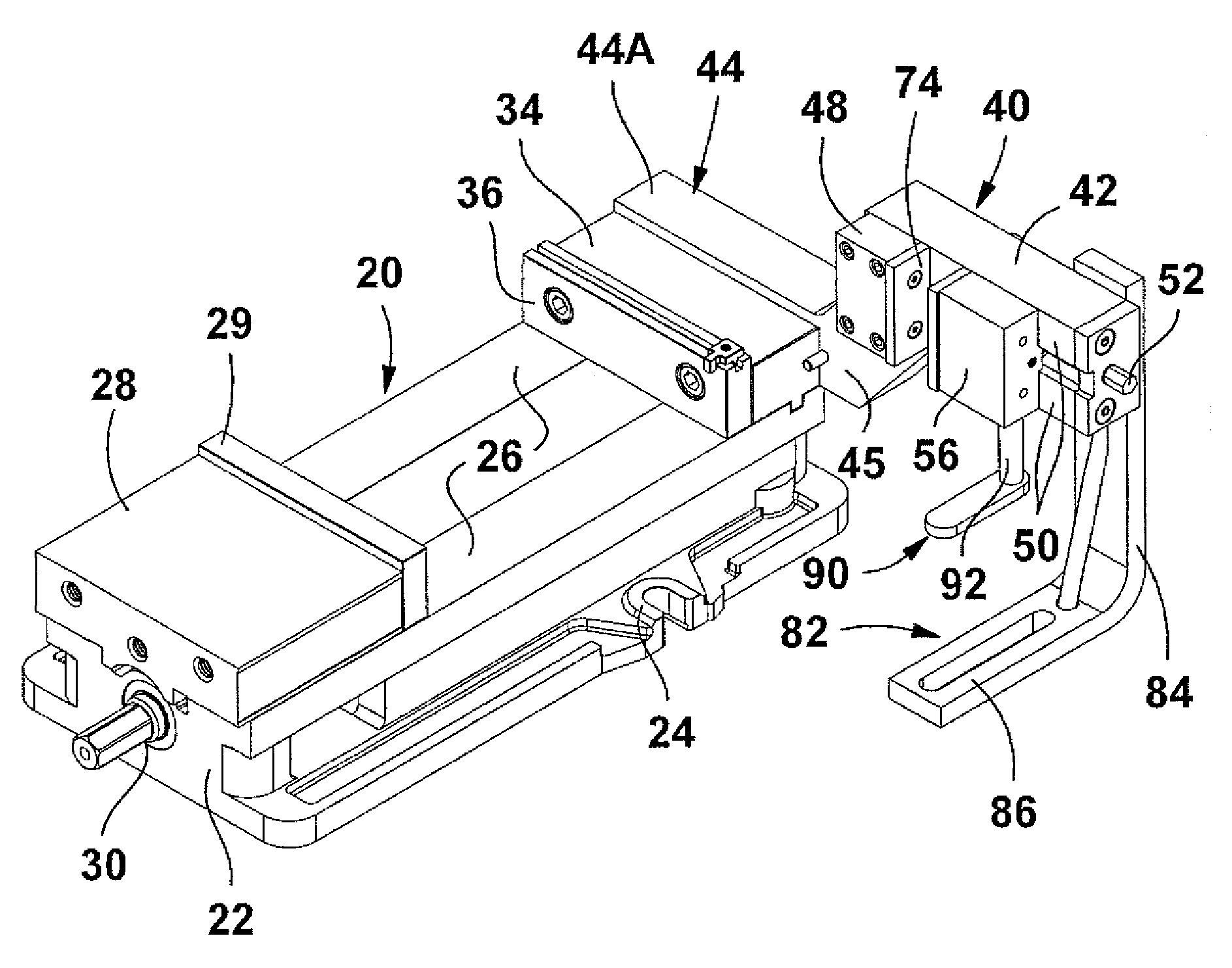 Machine vise attachment