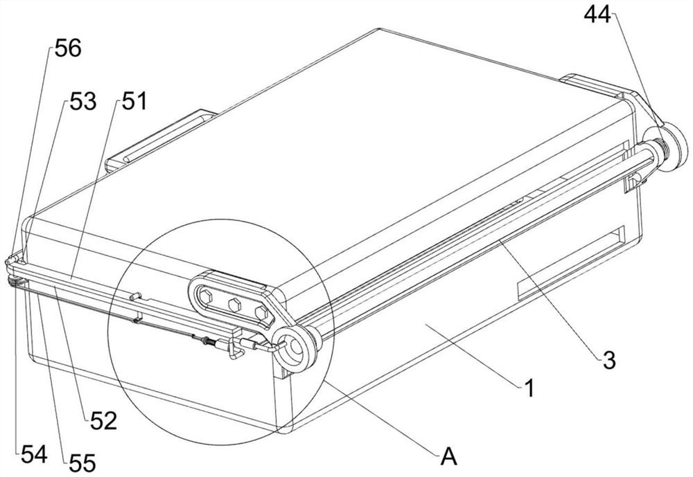 Field portable surveying and mapping tool storage device