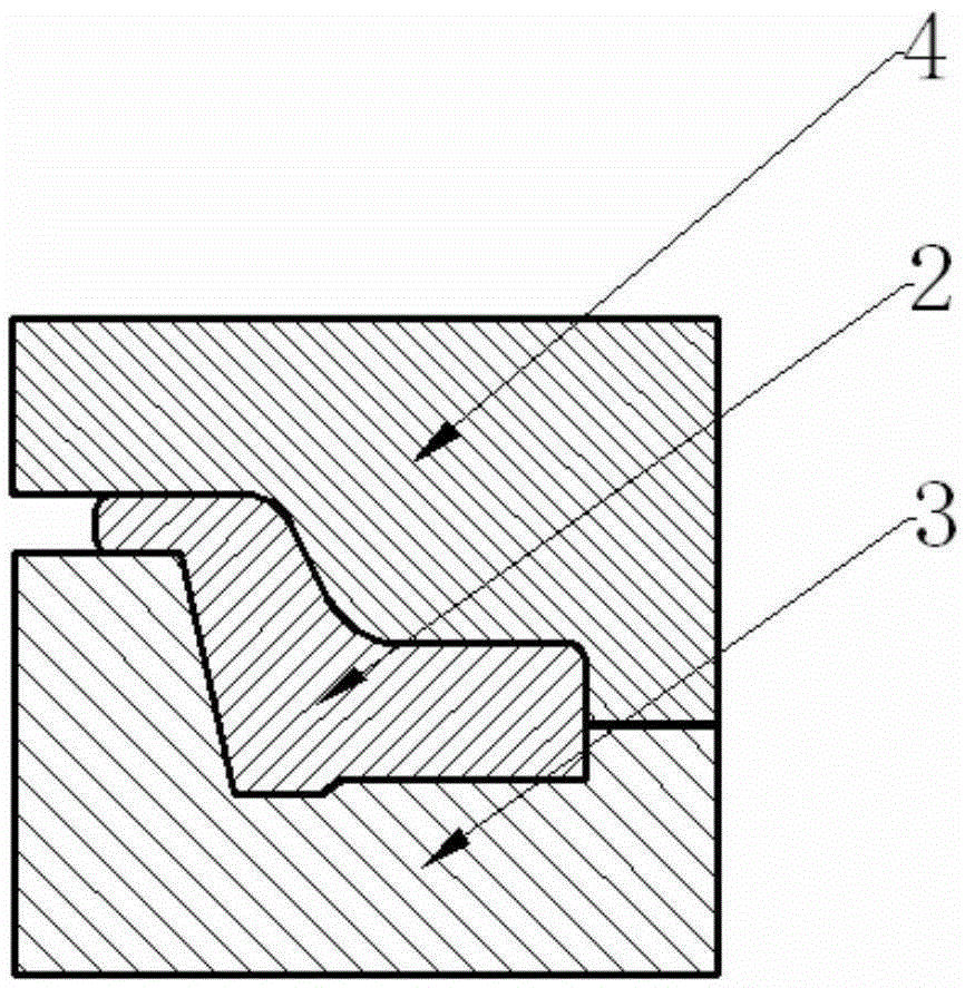 Forming method of large GH4169 alloy die forging