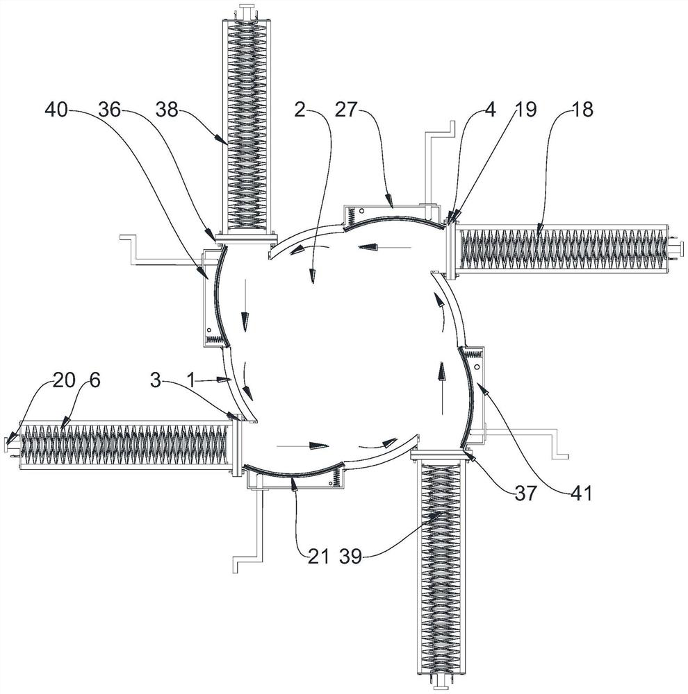 Displacement heat exchanger