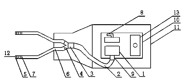 Air cleaner of mini-tiller handle-type double-filtration gasoline (diesel) engine