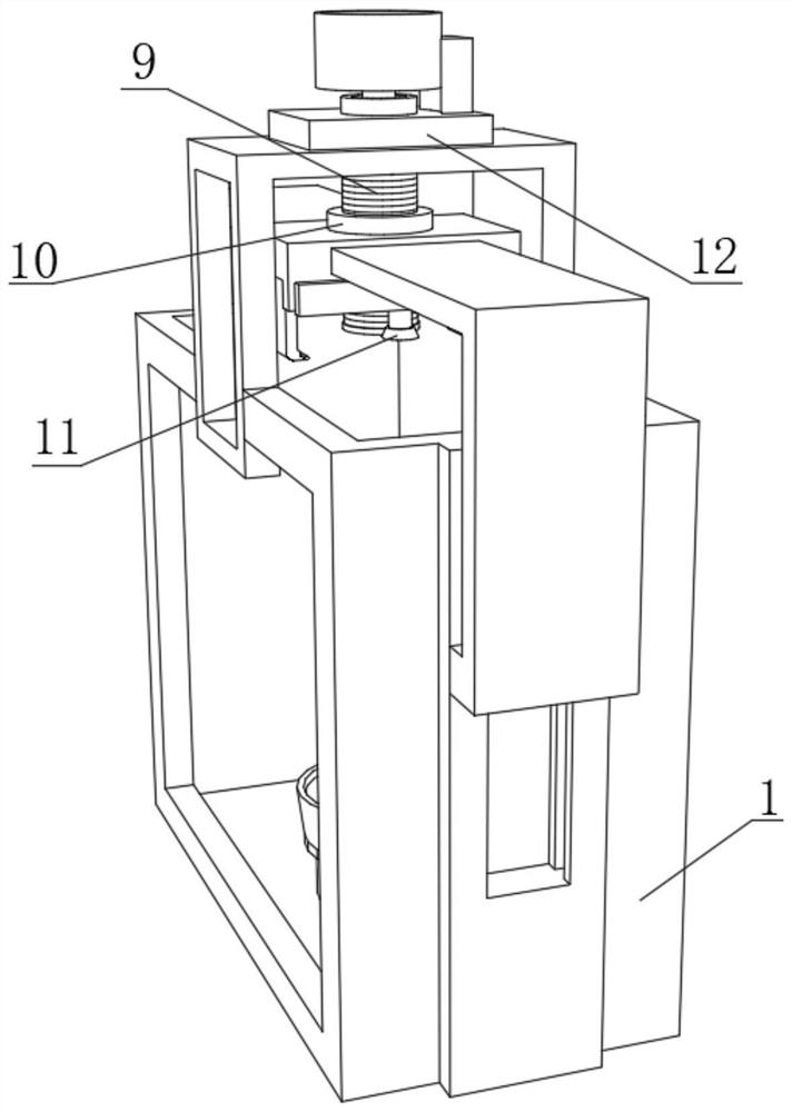 Airtightness test device for fire-fighting steel cylinder