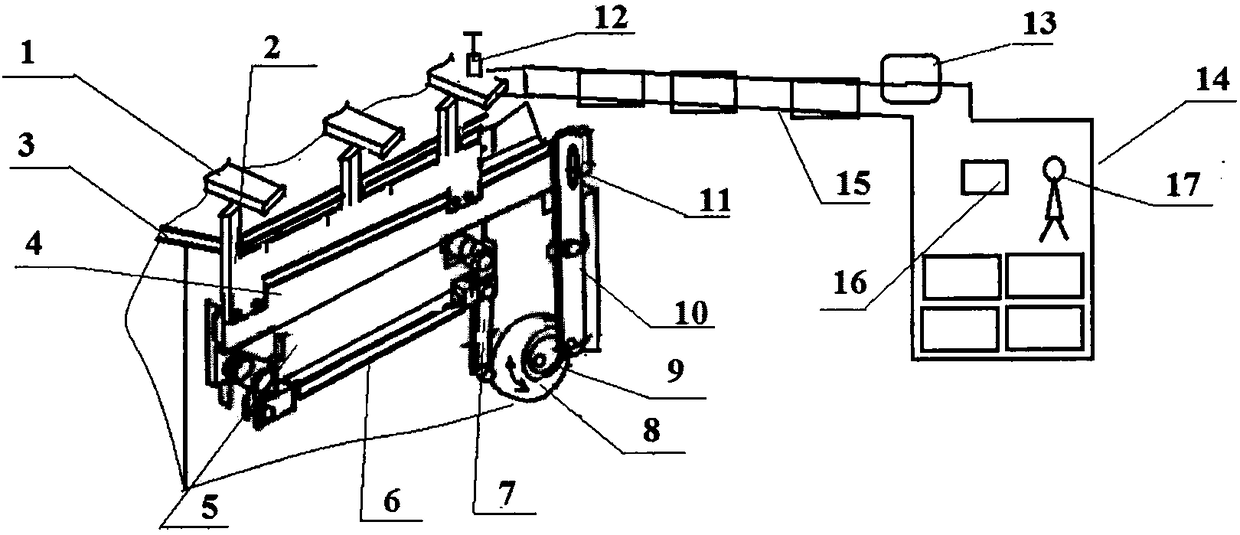 Soap printing and counting integrated equipment