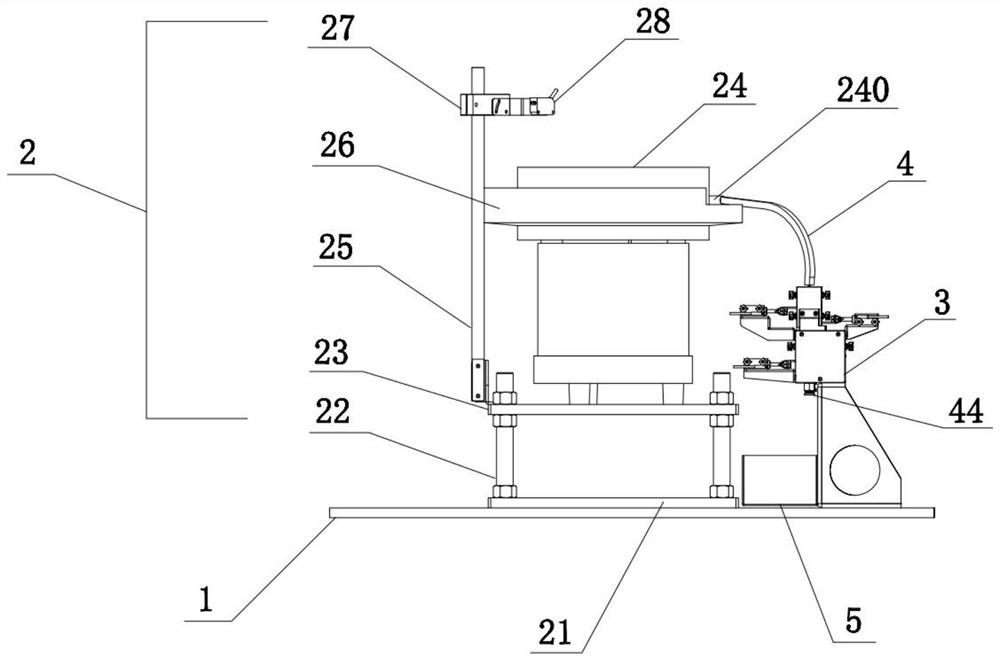 Automatic feeding and nail distributing equipment