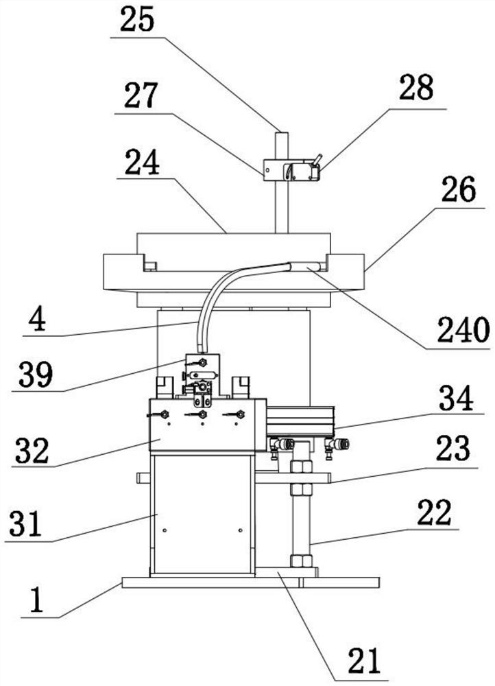 Automatic feeding and nail distributing equipment