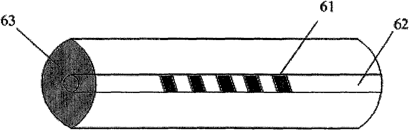 Method for monitoring steel bar corrosion state in concrete by stages and sensor