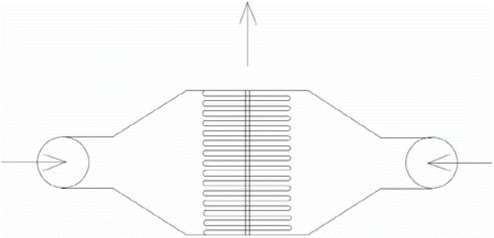 Microreactor device for producing 2-hydroxyethylhydrazine and preparation process