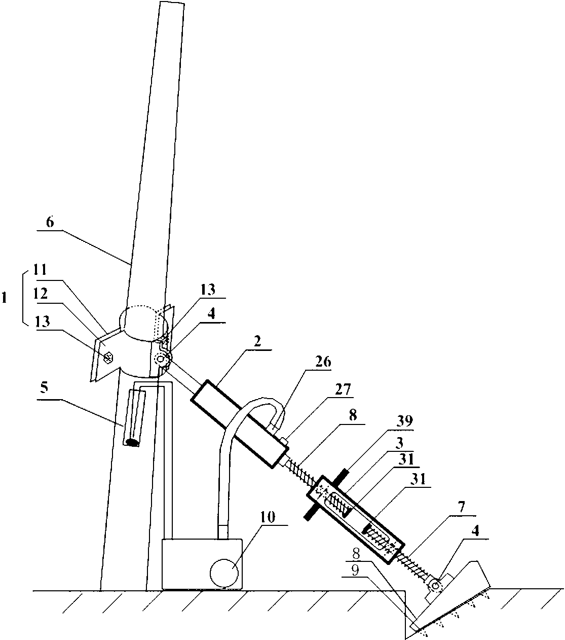 Full-automatic utility pole centralizer