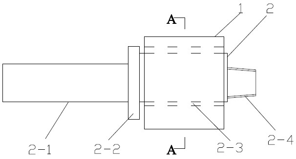 Quick arc-shaped raised-edge drill rod dismounting device and method