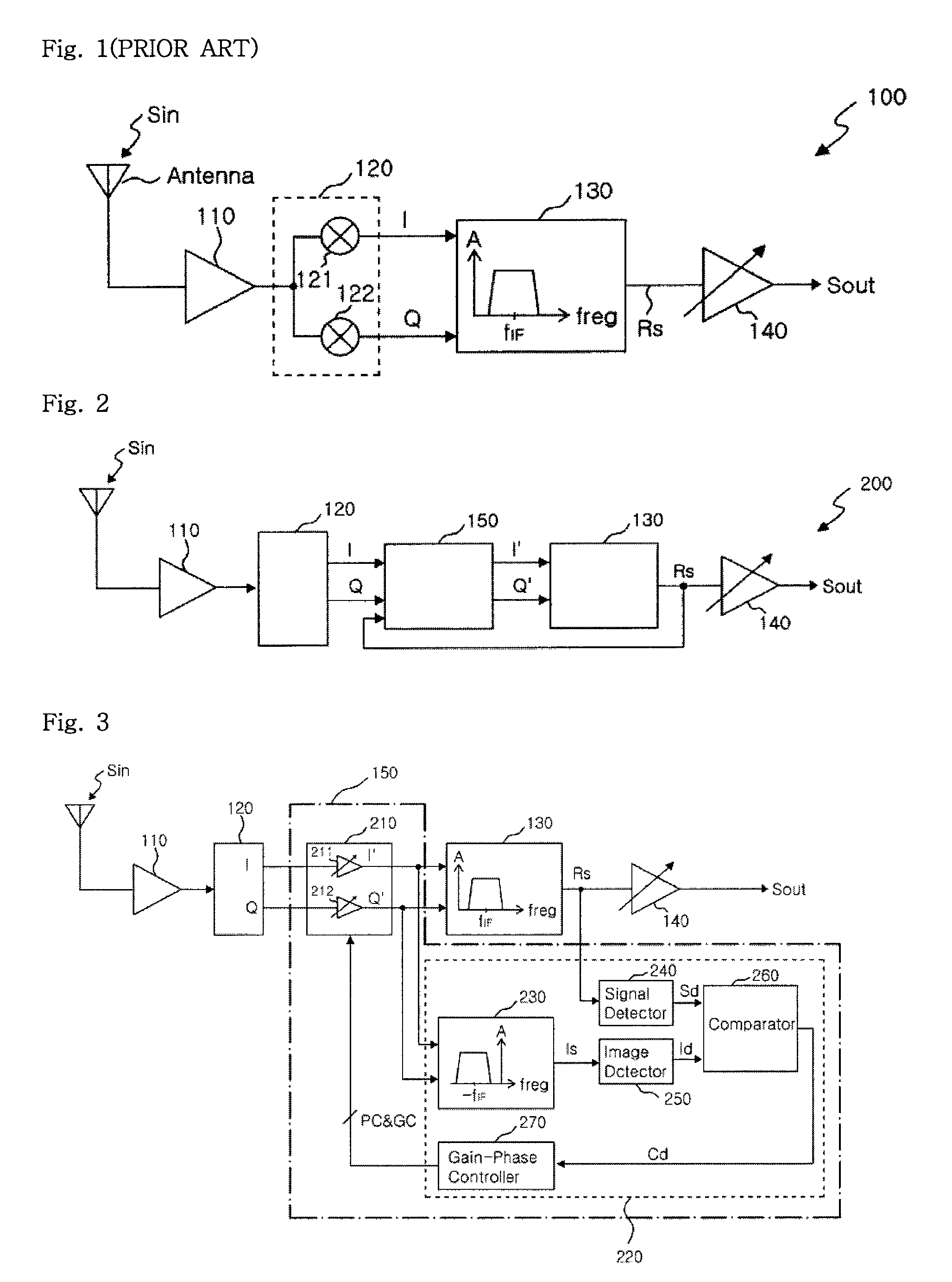 Low IF receiver of rejecting image signal and image signal rejection method