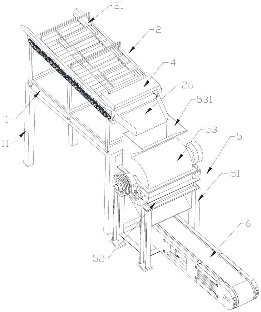 PET solid hard sheet processing device and using method