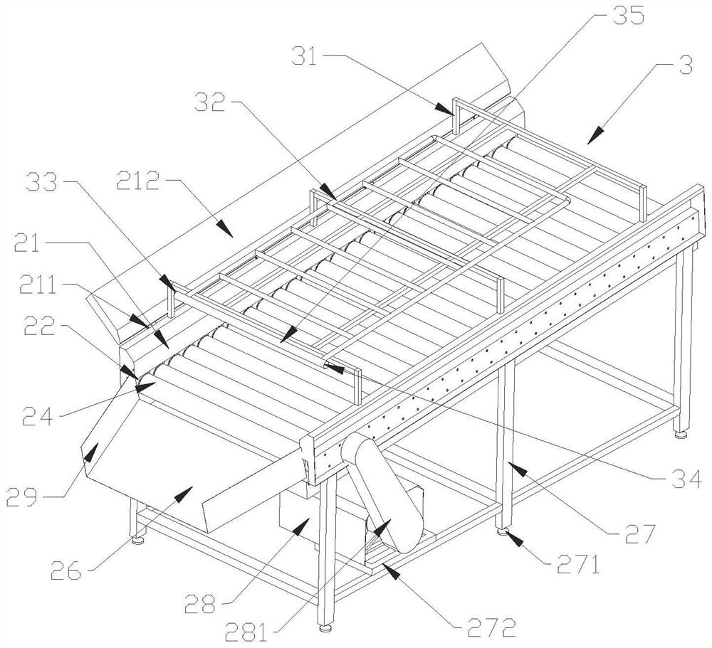 PET solid hard sheet processing device and using method